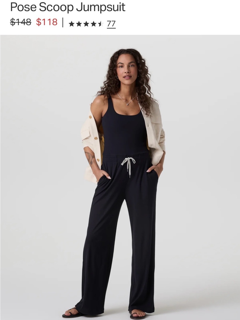 Vuori Pose jumpsuit